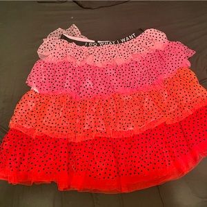 Polka dot skirt